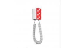 China Retractable Magnetic Coiled Anti Theft Pull box Retractor Tether supplier
