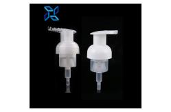 China Serum White Foaming Dispenser Foam Soap Pump Liquid Outspring PP PET supplier