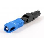 Multimode SC fiber optic cable connectors with Polished Fiber Ferrule