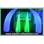 Fashion Customized Inflatable LED Light Logo Printing With Air Blower for sale