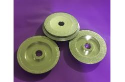 China Rough Cubic Boron Nitride CBN Grinding Wheel Chamfering Electroplated supplier