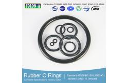 China Flexible EPDM O-Rings with Excellent Chemical Resistance and Good UV Resistance supplier