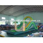 Outdoor Splash Inflatable Water Slide, Inflatable Slide for sale