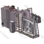 Large Capacity Innovative Custom PVD Machine Cubic Vacuum Metallizer For Automotive Logos for sale