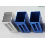 T3 T4 6063 / 6061 Extruded Aluminum Enclosure with Bright Anodizing for sale