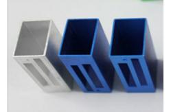 China T3 T4 6063 / 6061 Extruded Aluminum Enclosure with Bright Anodizing supplier