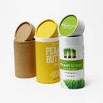 Food Grade Cardboard Kraft Paper Tubes Tea Coffee Packaging for sale