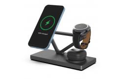 China Magnetic Wireless Charging 15W Output Power Input Parameters DC9V/4A 12V/2.5A supplier