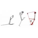 Line Cart Overhead Line Construction Tools , Wire Transmission Tools And Equipment for sale