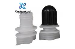 China Stand Up Beverage Pouch Automatic Horizontal Side Spouted Doypack Spout Caps supplier
