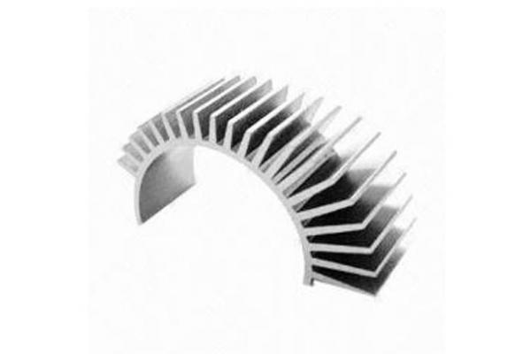 OEM Aluminum Heatsink Extrusion Profiles , Anodized Aluminum Led Heatsink