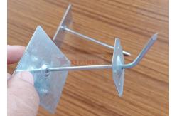 China 3 Galvanized Steel Adhesive Base Insulation Pins For Fasten Insulation Materials supplier