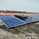 Solar Panel Cleaning Robot with Physical Cleaning Principle and Wireless Remote Control