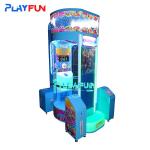 Rainbow castle  3-8 years child kids funny zone crazy   ball drop fall arcade carnival  redemption lottery ticket game for sale