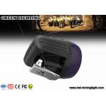Impact resistant Rechargeable LED Headlamp , black rechargeable led headlight