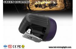 China Impact resistant Rechargeable LED Headlamp , black rechargeable led headlight supplier