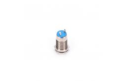China 12mm Economical Push Button Switch LED Waterproof  On Off  Key Switch supplier