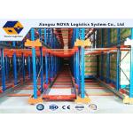 Durable Electrostatic Spray Shuttle Pallet Racking Cold Rolled Steel pallet shuttle system