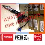 Common Rail Fuel Injector 095000-5220 095000-5225 095000-5226 For HINO E13C 23670-E0340 23670-E0341 23910-1240 for sale
