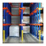 Warehouse Storage Solution Drive-In Pallet Rack with Electrostatic Spray Painting for sale