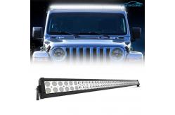 China 6000K White Car Spares Parts 30000 Lumens IP67 52 Inch Light Bar For Jeep Wrangler supplier