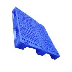 Blue Customized Static Load Flat Plastic Pallet 1200x1200 HDPE for sale