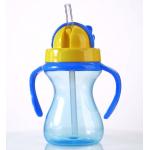 Drop Proof 9oz 290ml Children Baby Weighted Straw Cup for sale