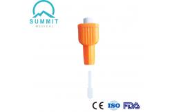 China Sterile Safety Lancets with Top Push Button Activation 28 Gauge, 1.8mm Depth supplier