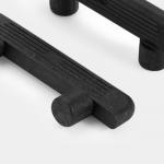 39.6mm Black Plastic Shelf Pegs OEM Customizable With Versatile Design