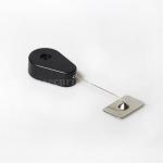 Teardrop Pullbox Anti Theft Tether with Adhesive Metal Plate Endfitting for sale