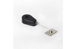 China Teardrop Pullbox Anti Theft Tether with Adhesive Metal Plate Endfitting supplier