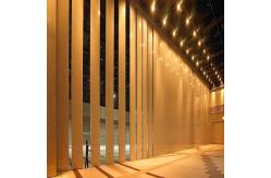 China Classroom Soundproof Free Standing Movable Partition Wall With Acoustic supplier