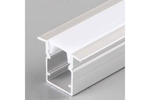 Home Recessed Aluminium LED Profile Ultra-thin Design PMMA Clear Diffuser