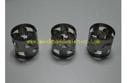 China Distillation Column 304 Metal Random Packing Pall Ring 25 × 25 × 0.4 Mm supplier
