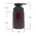 Customized Plastic Luxury Shampoo Bottles 300ml PET Bottle