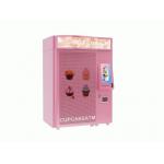 Airport Custom Microwave Sandwich Vending Machine With Sales Report , Automated Kiosk for sale