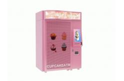 China Restaurant University Gym Salad Vending Machine With Conveyor And Remote Control System supplier