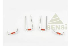 China Precision NTC Thermistor Heat Resistant Glass Shelled For Household Appliances supplier