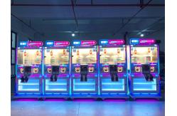 China Dreamland 2024 coin operated prize clip game machine luxury lucky clip vending machine supplier
