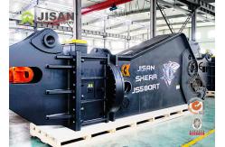 China JS580RT Carbon Steel Excavator Power Metal Shears 20Mpa 450mm supplier