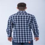 Twill 3 / 1 Weave Fire Retardant Work Shirt Long Sleeve Button Up