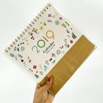 Kraft Board Cute Desk Calendar , Personalised Table Calendar For Exam Count Down for sale
