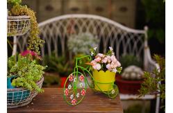 China Multiple Design Metal Garden Pot Home Furnishings Customizable supplier