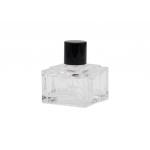FEA15 Square Luxury 100ml Cologne Bottle , Custom Made Perfume Bottles for sale