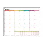 Extra Thick Monthly Magnetic Fridge Calendar Dry Erase Target OEM for sale