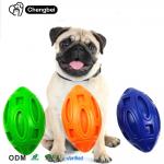 Dog Toy BallTough Squeaky Interactive Pet Toy Aggressive Chewers Made of Natural Rubber for sale
