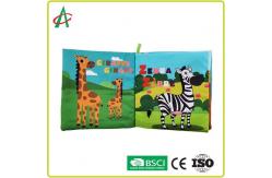 China EN71 Soft Books For Infants , 20cm Plush Baby Book supplier