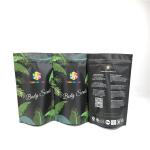 Cosmetic Ocean Bath Salt Matte Mylar Reusable Zip Pouches Standing Smell Proof for sale