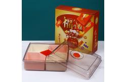 China Compartments 450g Plastic Organizer Box With Cover supplier