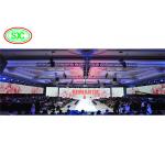 Flexible Indoor Conference 3mm 1R1G1B Stage LED Screens for sale